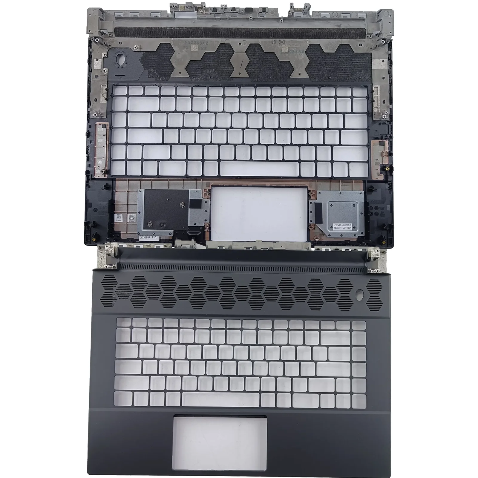 

0NC97W NC97W Верхний корпус для ноутбука Alienware M16 R1, подставка для рук, рамка клавиатуры