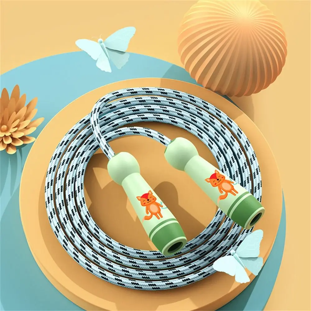 Women Men Adjustable Child Jumping Rope Fillet Design Colourful Skipping Ropes Training Lovely Jump Rope Workout