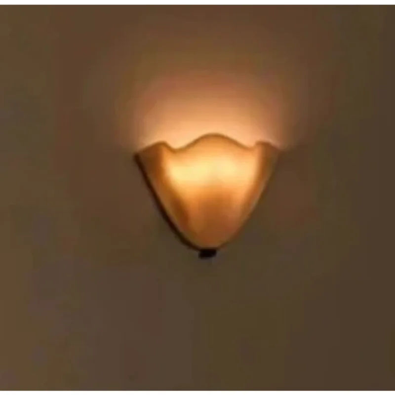 

Nordic style creative colored glass wall lamp, hallway staircase lamp, minimalist reading lamp, coffee shop art lamp