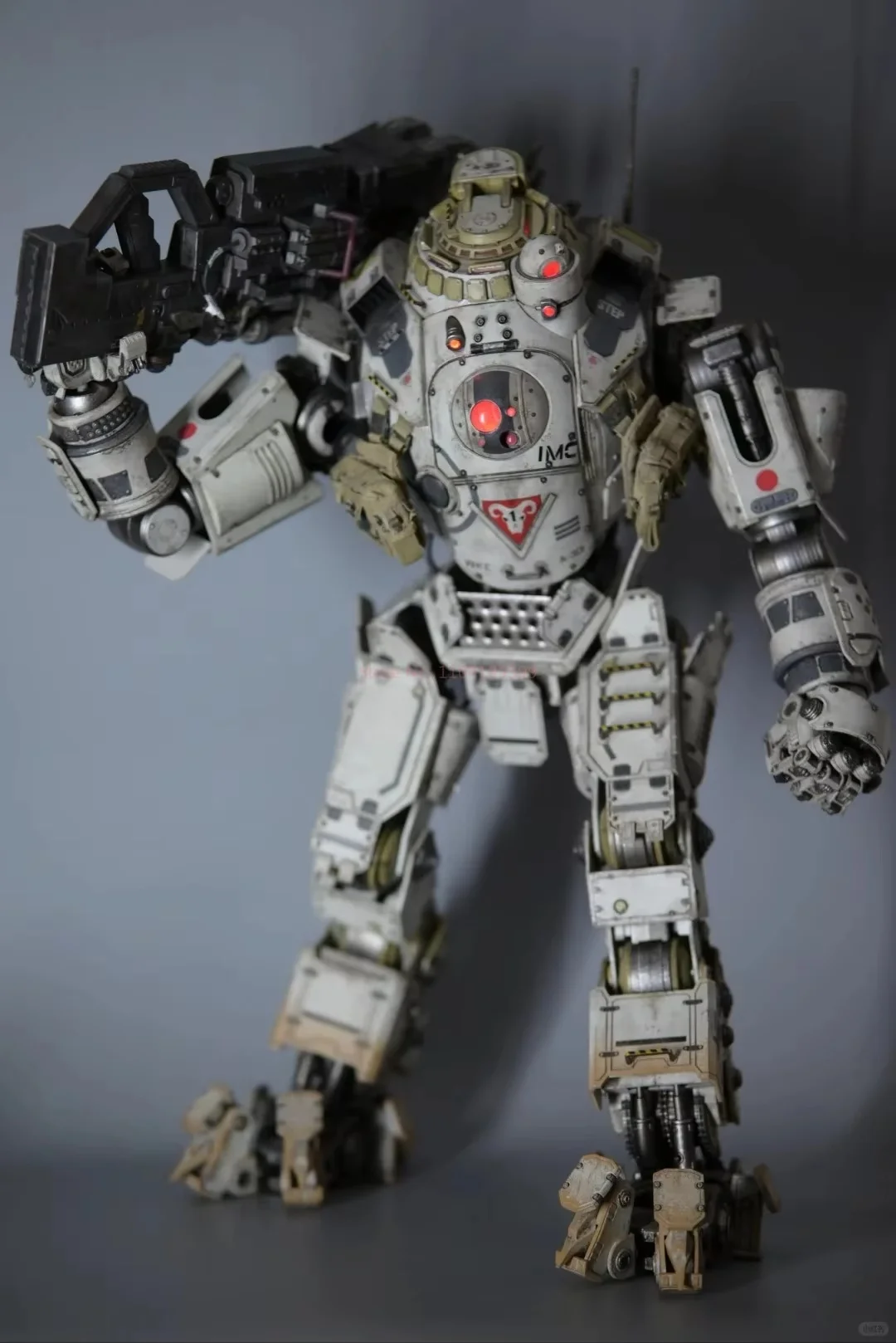 En Stock genuino y Original 3A Threezero 20 pulgadas Titanfall Atlas hueso externo Mecha conductor adjunto figura de acción modelo Juguetes