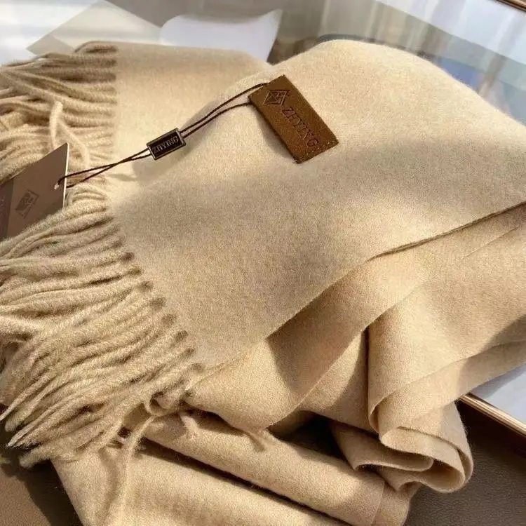 

Высокое качество, корейский шикарный теплый женский и мужской простой шарф, повседневный уличный однотонный женский шарф, мягкая имитация кашемира, шаль, женский Wh81