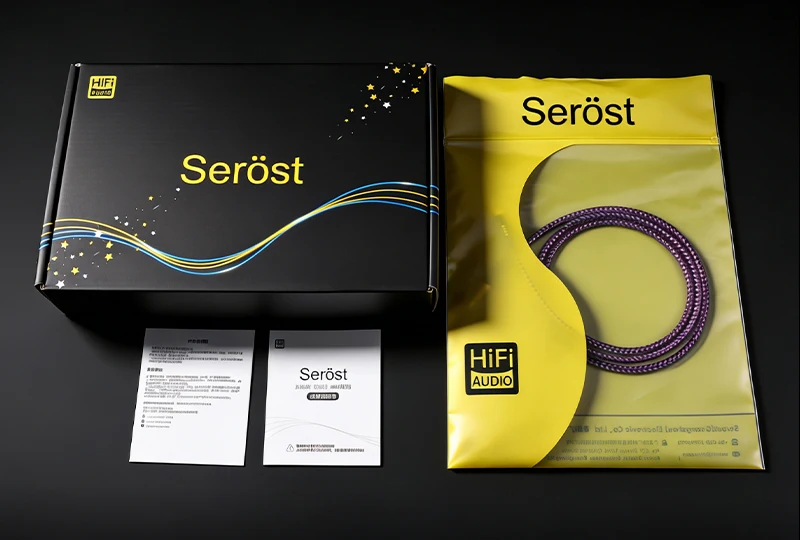 Serost Moon HiFi Audio OCC-Kabel aus Einkristallkupfer, Typ-C auf 3,5-mm-Aux-Buchse für Musikplayer, Lautsprecher, Kopfhörerverstärker – Detail 7