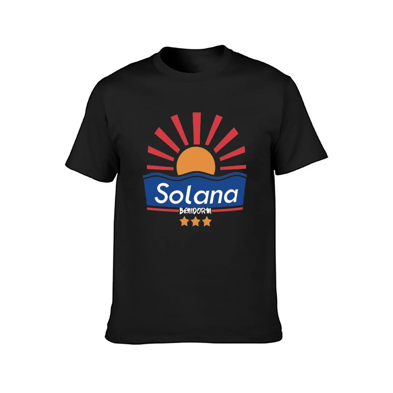 Benidorm Solana Hotel T-Shirt blanks sports fans oversizeds men t shirts