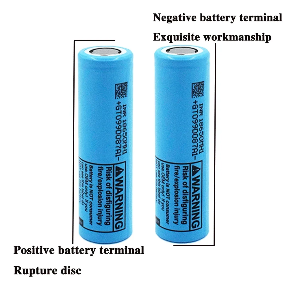 100% NEWEST Original 18650 Battery NCRMH1 3.7V 3200mah 18650 Lithium Rechargeable Battery for Flashlight Batteries