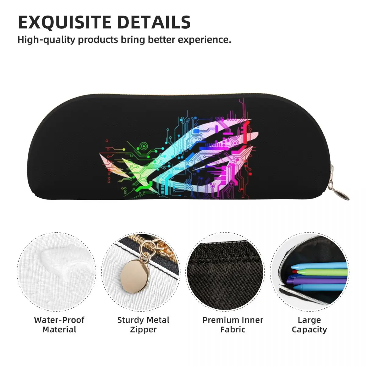 Asus Rog пенал держатель для ручек канцелярские принадлежности большая коробка для ручек пенал для мальчиков и девочек подарки