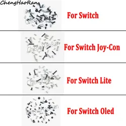 1 Set Screw Full Housing For Switch NS Lite Oled Joy-Con Left Right Handles Full Set Screws Mount Repair Replacement Accessories