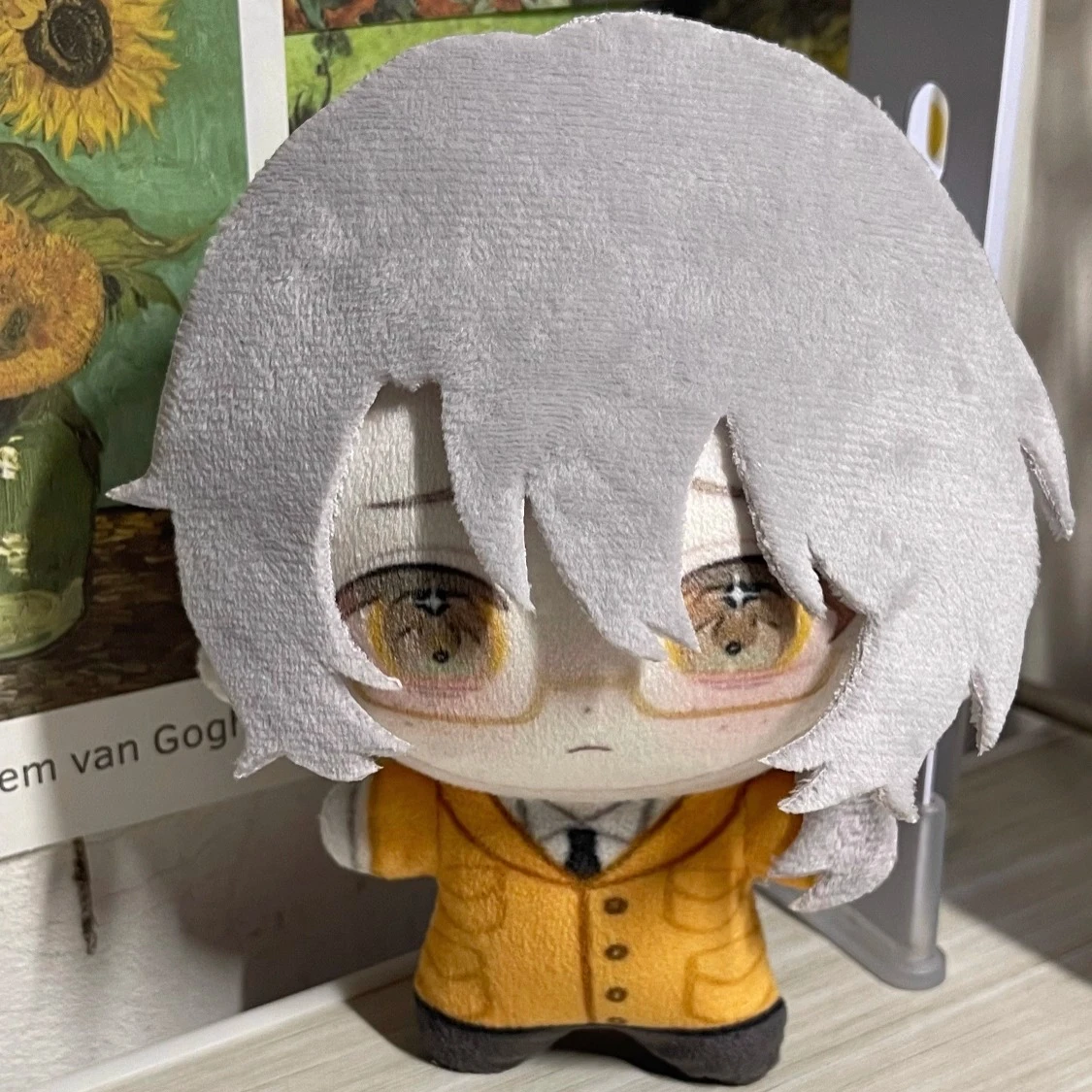 "Top Seven Ghost Tales الطرفية باي لينغ نونو 2D دمية 10 سنتيمتر مطبوعة نجم البحر أفخم دمية كهدية.