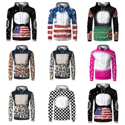 High-quality Fashion Sublimation Blanks Casual Hoodies  Autumn Tops Pullover Women Men's Clothing for Custom Logo Gift