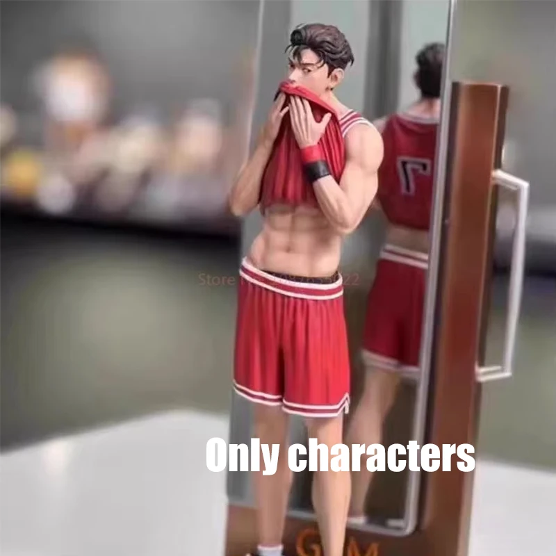Figuras de Anime The First Slam Dunk de 34cm, figura de acción Miyagi Ryota, pantalones de tela, modelo de Pvc, estatua Gk, juguetes coleccionables, regalos decorativos