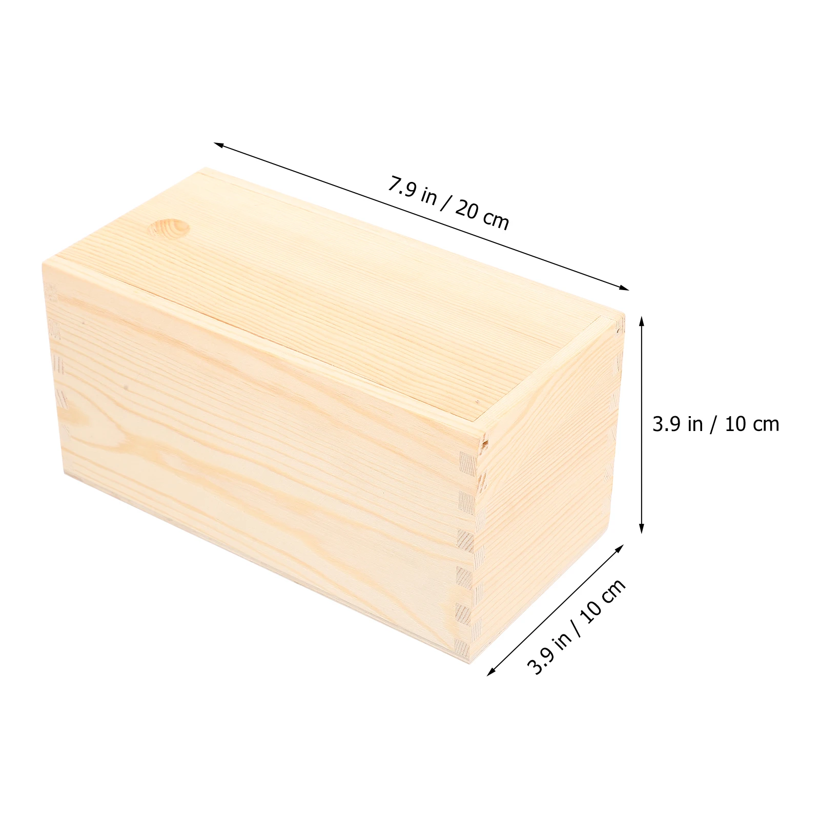 

Wooden Jewelry Box Lightweight Portable Storage Case for Earrings Bracelets Sundries Protects Scratches Damage Proper Size Easy