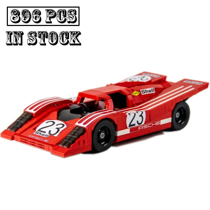 

New MOC-94432 917K No.23 Le Mans 1:15 Supercar Racing Car Model Technical Building Block Educational Toys for Boys Birthday Gift