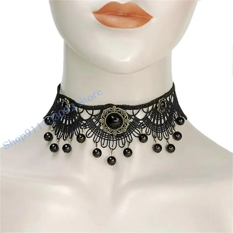 

H9ED CHOKER Ожерелье Цветочное Хрустальное Ожерелье для девочек с тонкой кулон