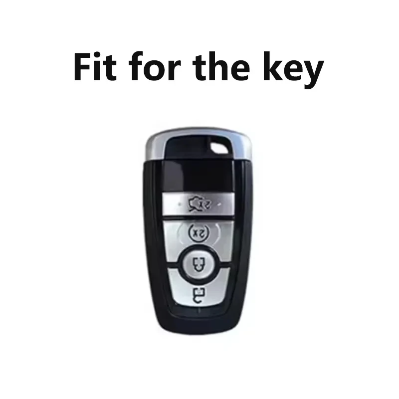 Business Style TPU 4 Buttons Car Key Case Protector Cover for Ford Fusion Edge Mustang Explorer F150 F250 F350 F450 Fob Holder