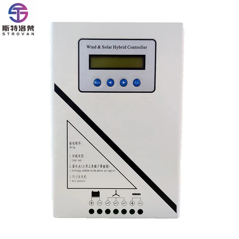 

400W 12V Wind Energy Charging Controller MPPT PWM Optional Boost Controller for Turbines Optimal Performance