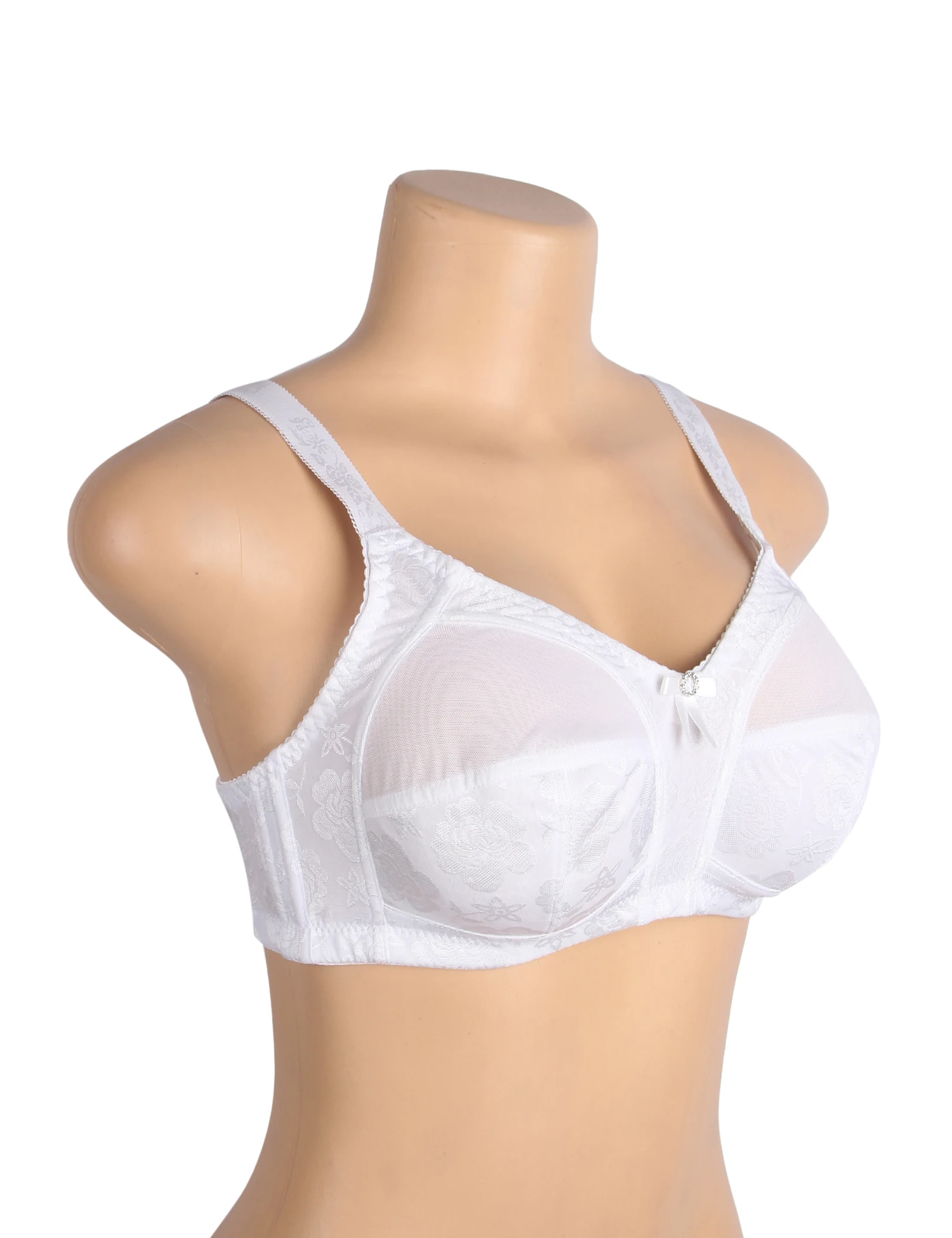 

100E Бюстгальтер Белый Сексуальный Тонкий Сетчатый Жаккардовый Женский Бюстгальтер 100D 100C Расширенный Ремешок со Стразами Большая Поддержка Ежедневные Женщины Регулируемая Большая Чашка