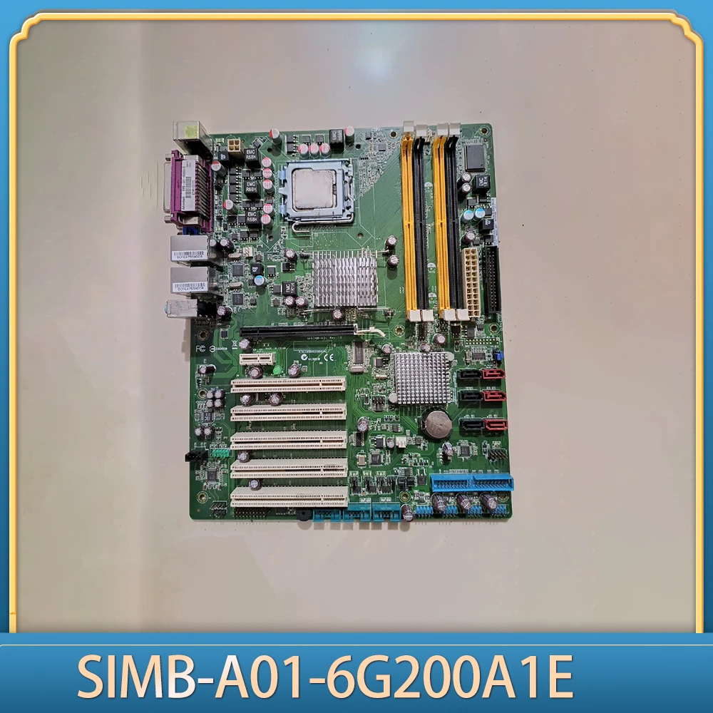 For Advantech Industrial Motherboard Dual Network Port SIMB-A01 SIMB-A01-6G200A1E