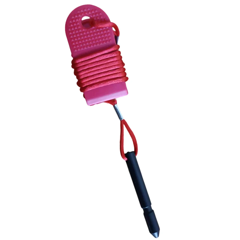 Exercise Equipment Key Stop Switch Treadmill Use Plastic Material 1 Meter Rope Length 20g Weight 60*8*8mm Cylinder