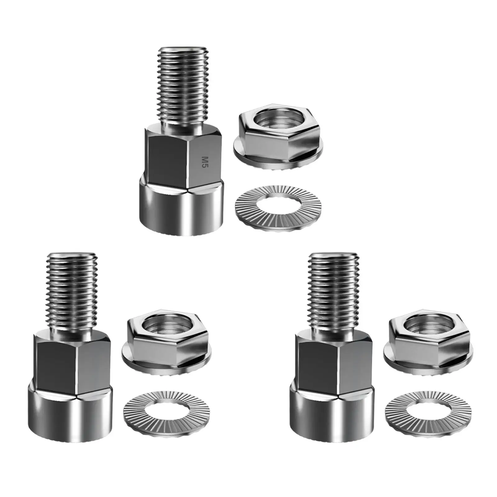 Universal Bike Trailer Traction Head Extension Screw Bicycle Axle Blocking Spare Parts for Pet Rides and Wheel Aligner