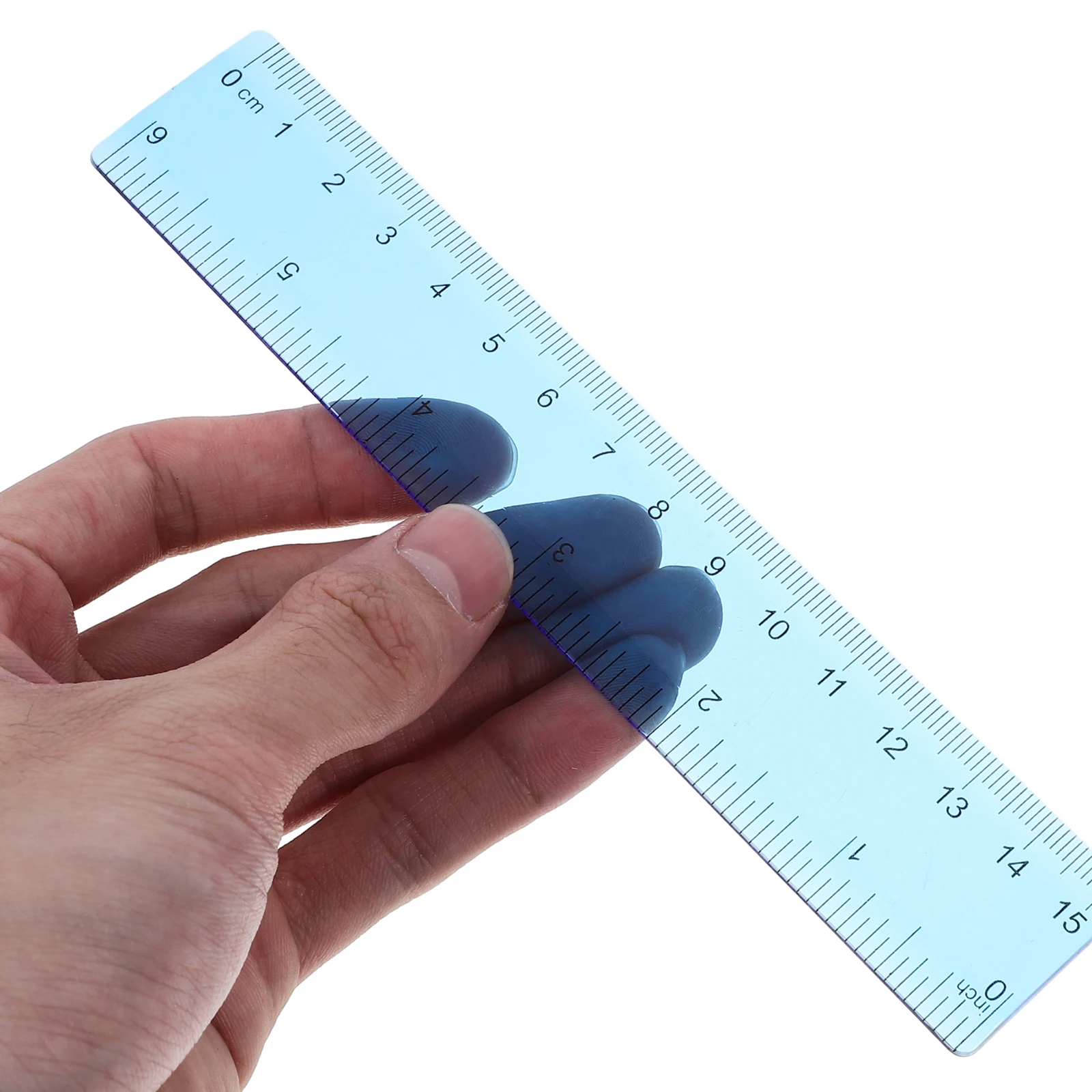 

14 Pcs Colored Transparent Ruler Centimeters Multifunction Kids Teaching Desk School Supplies Straight Board Drawing Student