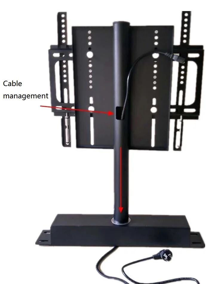 Living room divider modern 360 degree rotating tv stand lcd tv wall mount table TV bracket