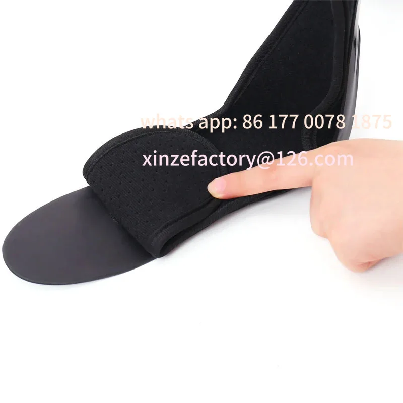 Customizable Medical Foot Drop Brace Splint Ankle Foot Orthosis Walking with Shoes or Sleeping for Stroke Hemiplegia