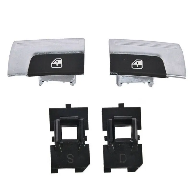 Durable-Car Right&Left Power Switch Plastic Button Glasses Switch Replacement Parts For Ferrari 458 247885 247883