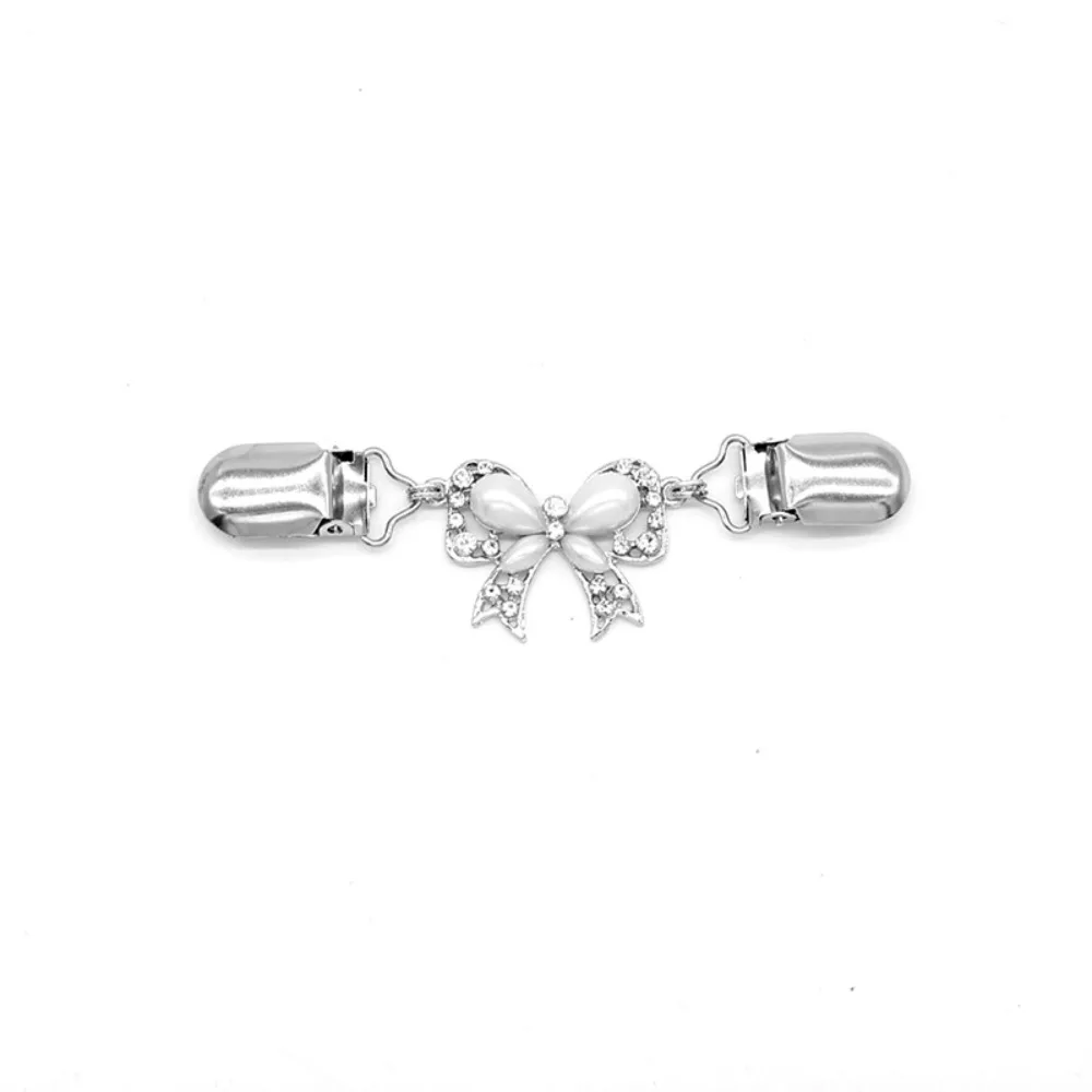 Vintage Strickjacke Schal Clips Schmetterling Taille Spanner Zurück Cinch Clips Pullover Kleid Kragen Brosche Clip für Frauen Mädchen Kleidung – Detail 6