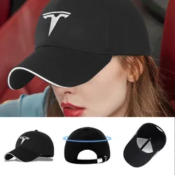 New Car Baseball Cap Fashion Outdoor Sport Cotton Sunblock Hat For Tesla Model 3 / Y 2022 2021 Center Console Containersr