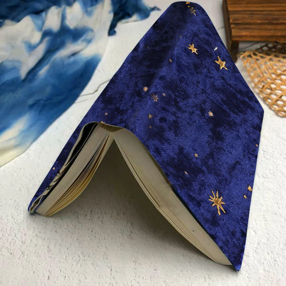 Cloth Book Cover Protector Covers for Soft Books Composition Decorate Dust Sleeves Black