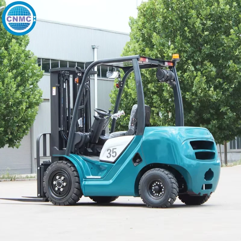 CPC-35K Fuel forklift Pallet 3.5 Ton Stacker Diesel Forklift High Lifting Logistics Port Terminal Use CE EPA Certified