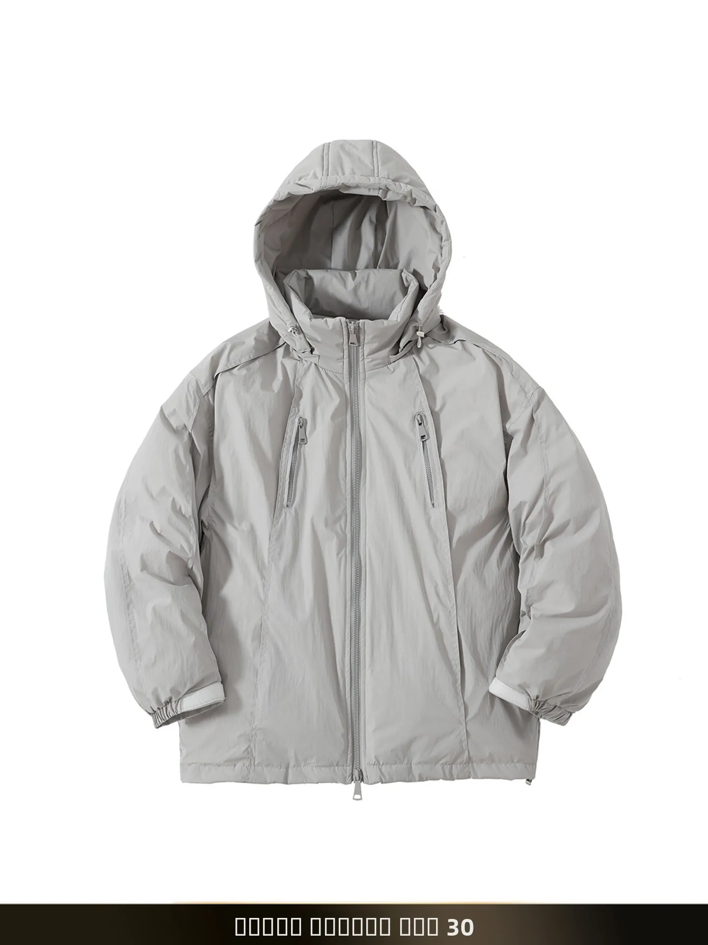 

NTED American Retro Deconstructed Detachable Hooded Cotton Jaet Men's Winter Loose Warm Workwear Cotton Coat Outerwear