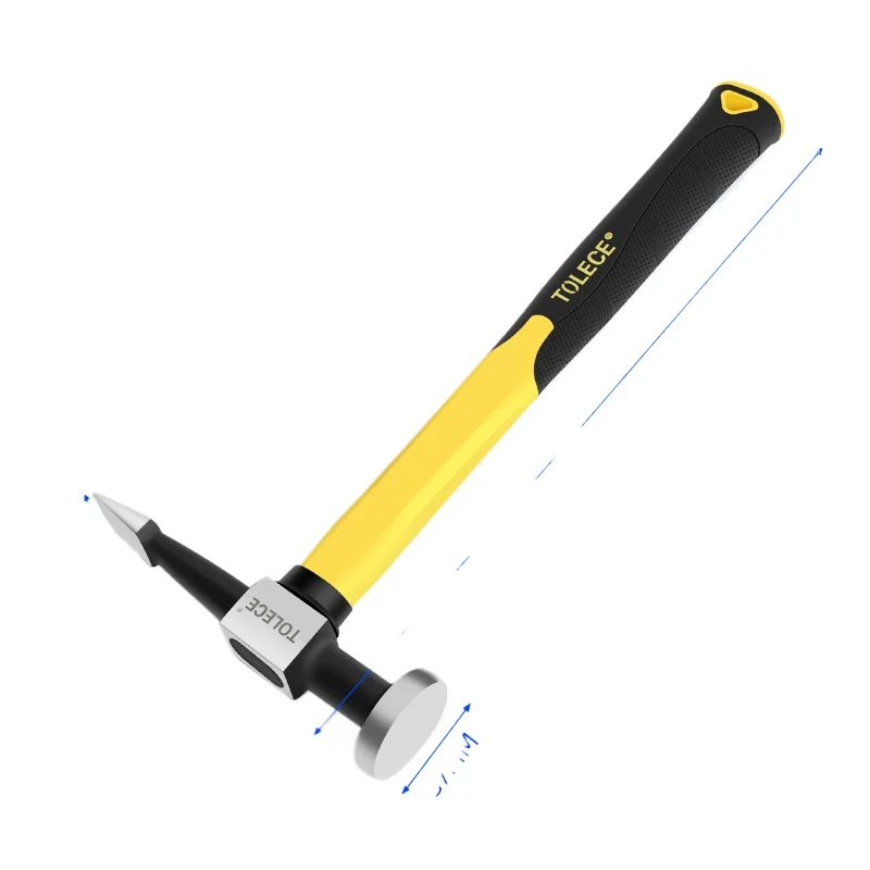 

*~Gold hammer multi-functional forging geological flat head pointed round duck bill flat hammer clay hammer special for geology