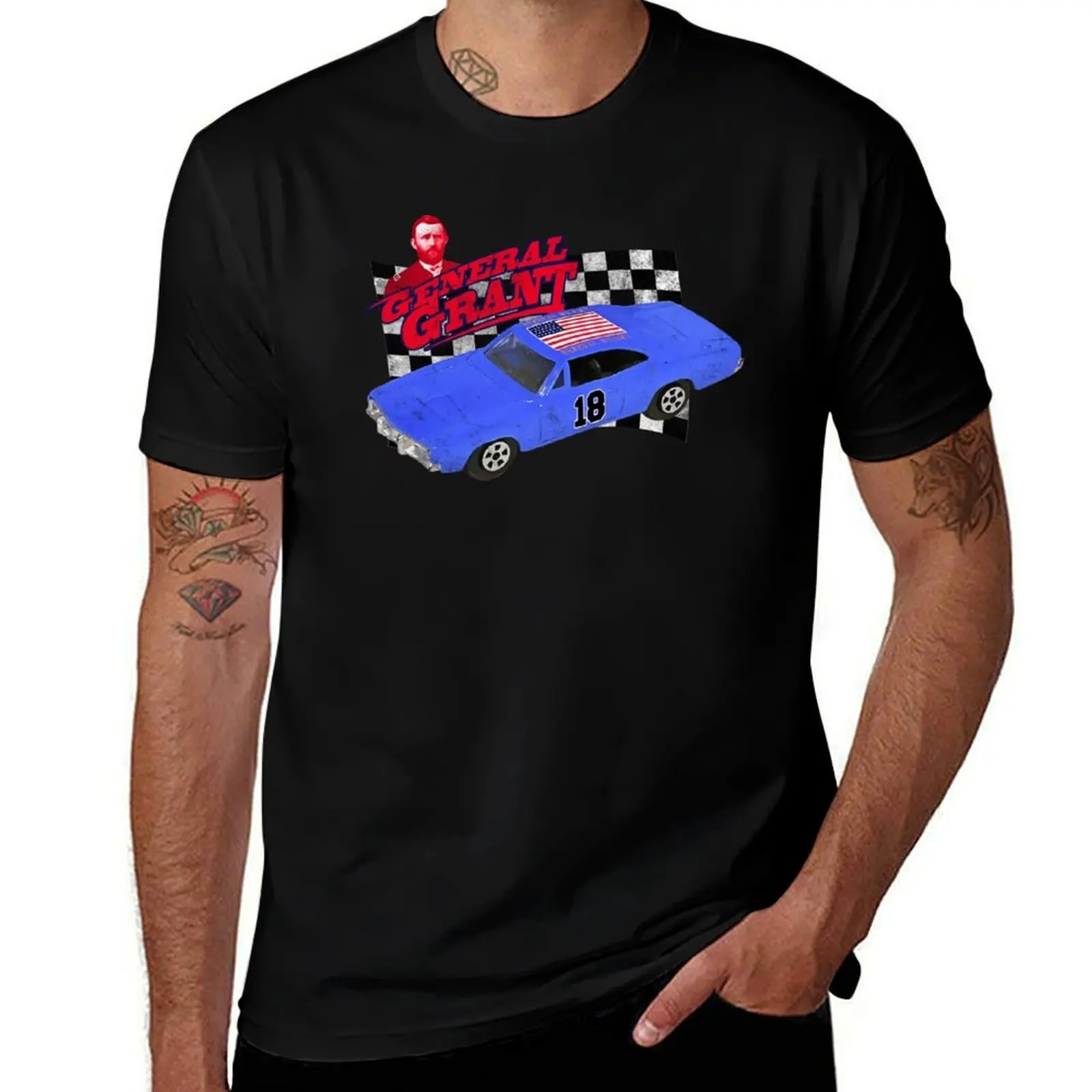 GENERAL GRANT T-Shirt Anti-Wrinkle Short Sleeve T-Shirt