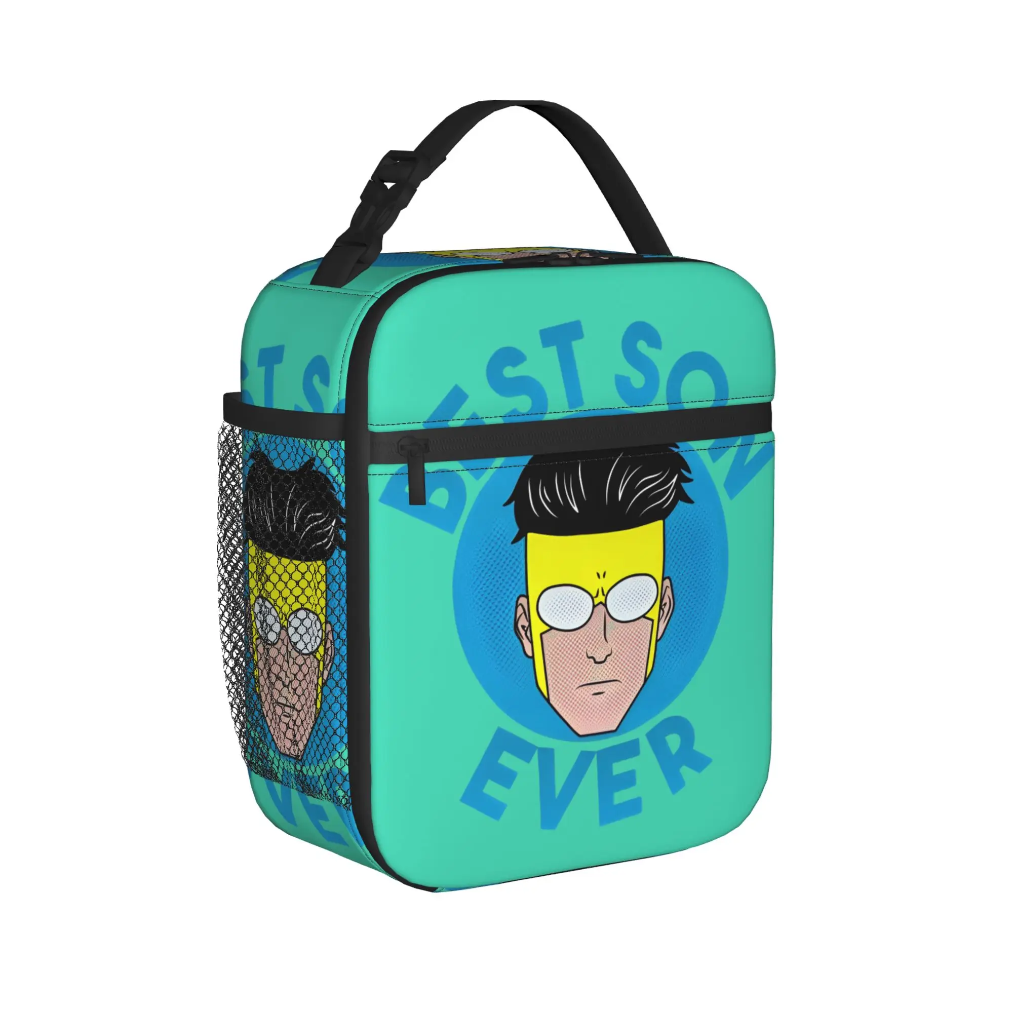 Best son ever Invinci-bles Insulated Lunch Bag Thermal Bag Lunch Container  Leakproof Tote Lunch Box Food Storage Bags School