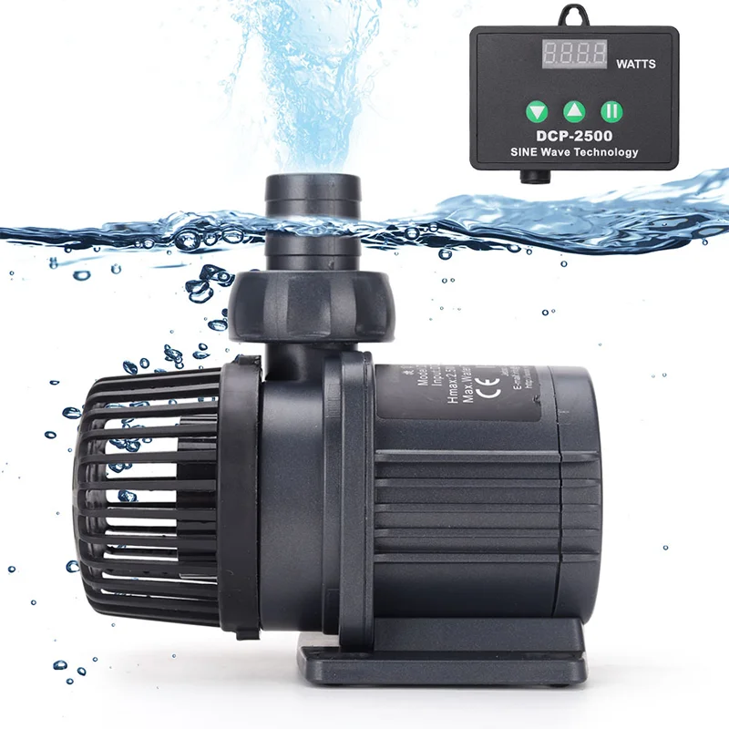 

Fish Tank Submersible Pump Aquarium Water Pump Silent Freshwater and Seawater Submersible Pump High-power Aquarium Water Pump