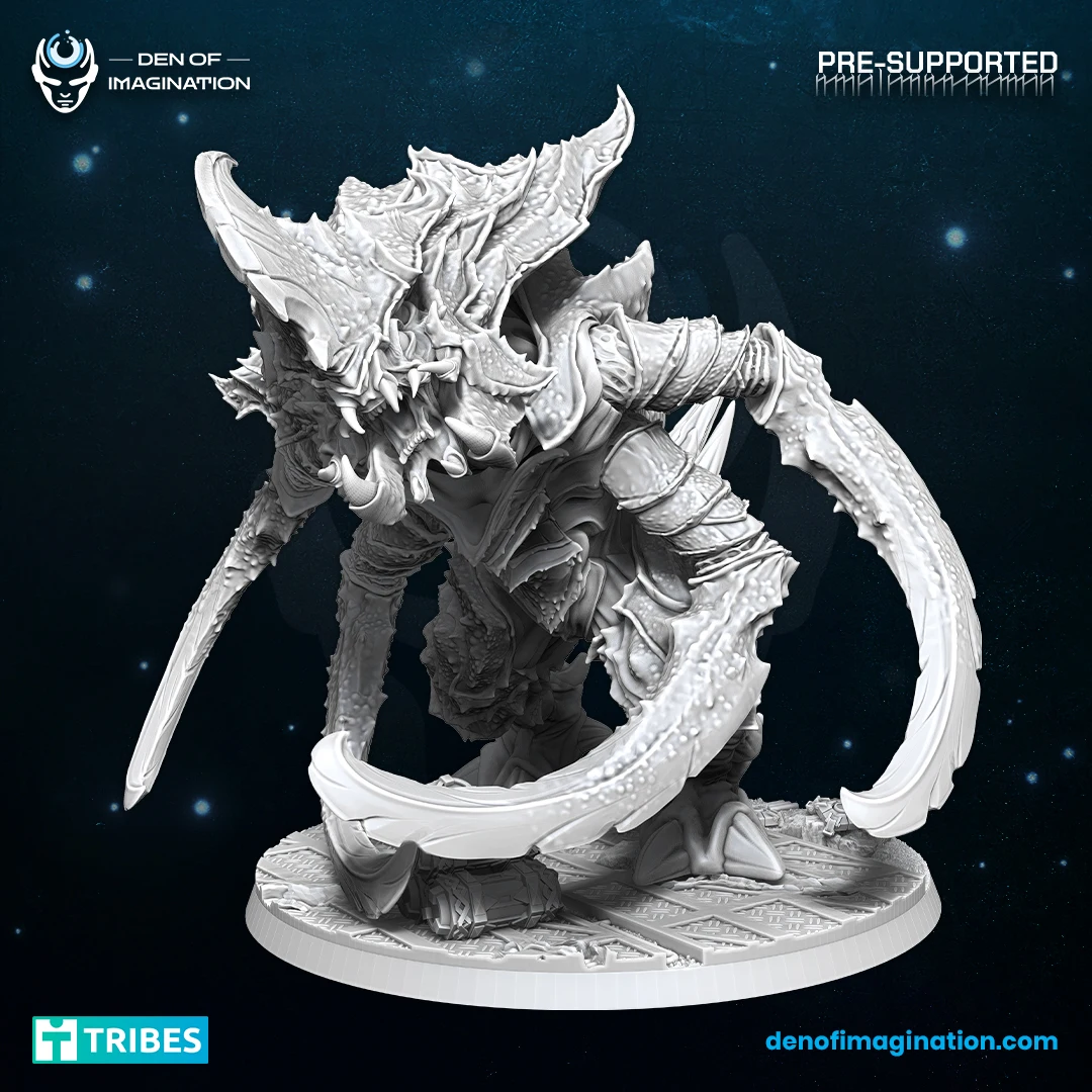 

HIVE KELTH ULTRAFEX PRIME Miniature, Figure, Alien Bugs Walker, HD 3D Printed Resin Model, Action Guard Proxy Wargame