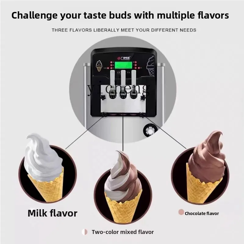 ZZ macchina per cono commerciale modellazione di petali macchina per gelato automatica negozio di tè al latte stalla di gelato