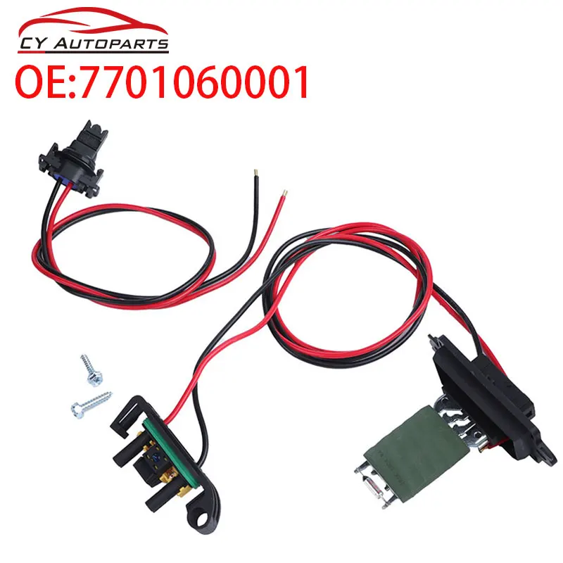 Resistor de Motor de ventilador de calentador para Renault Clio, MK III, Renault Modus F/JP0, 7701060001, 77012-09803, 7701209803, nuevo