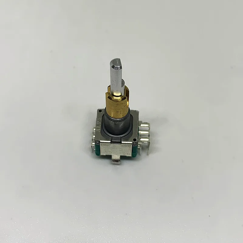 EC11EBB24C03 Dual-Shaft Axis Encoder With Push Button Switch 8Pins 30 Position 15 Pulse Handle 25mm