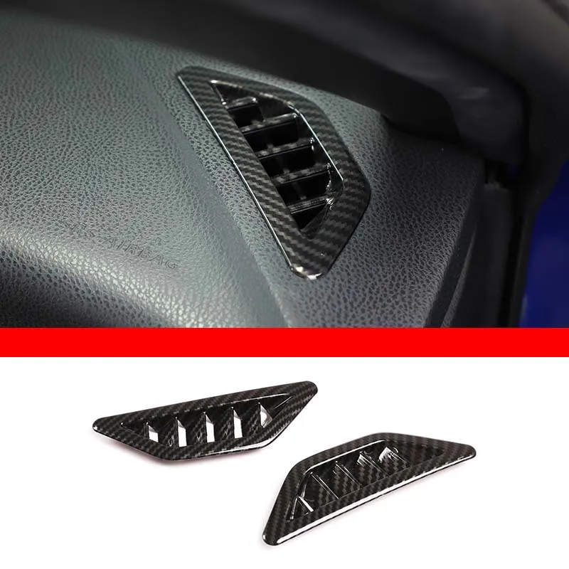 

Для Toyota 86/Subaru BRZ ABS углеродное волокно 2012-2020 приборная панель автомобиля воздуховыпускное отверстие декоративная рамка аксессуары для салона автомобиля