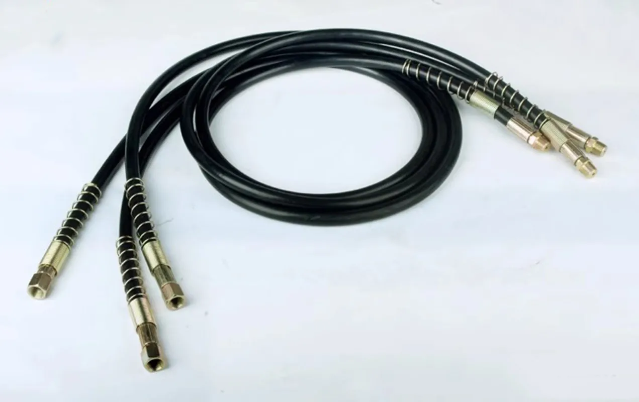 أداة هيدروليكية أنابيب زيت الضغط العالي، خرطوم أنبوب مطاطي مع وصلة M16 * 1.5، خيط داخلي وخارجي، 70MPA