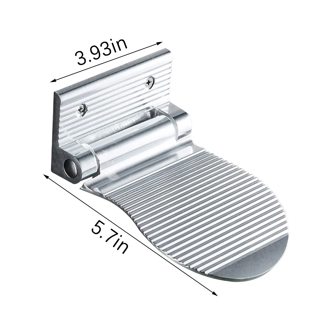دواسة قدم للاستحمام مثبتة على الحائط ، مسند قدم للاستحمام من الألومنيوم ، قاعدة حمام ، حامل أسود
