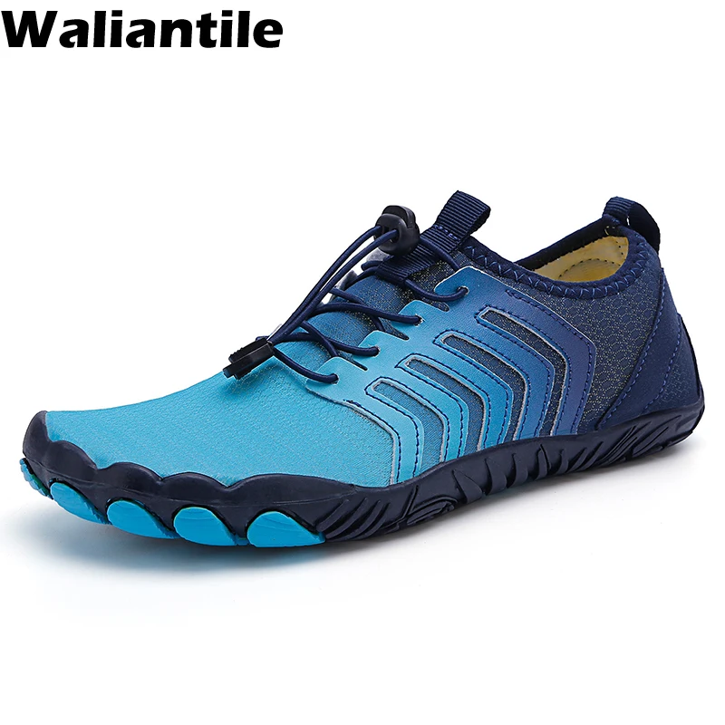 

Waliantile Unisex Water Shoes For Men Women Swimming Aqua Beach Shoe Quick Drying Climbing Hiking Upstream Barefoot Shoes Men