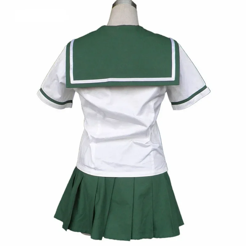 InuYasha Feudal DegradTale Cosplay Costume, Kagome Higurashi Anime Costumes, Uniformes scolaires, Manches courtes