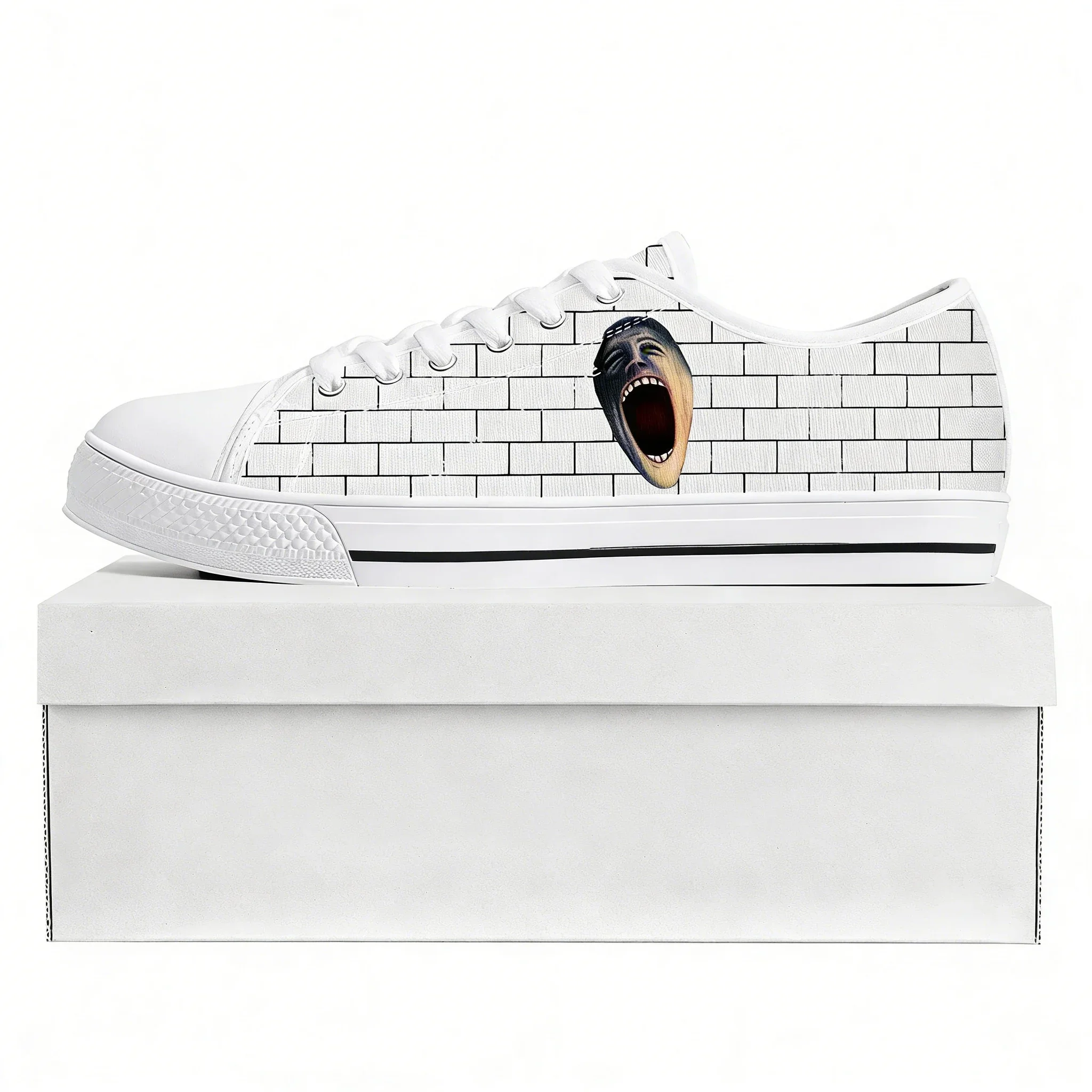 

Кроссовки We'Re Pink Just Two Lost Souls The Wall Low Top Sneakers Floyd для мужчин и женщин, парные кроссовки, обувь на заказ