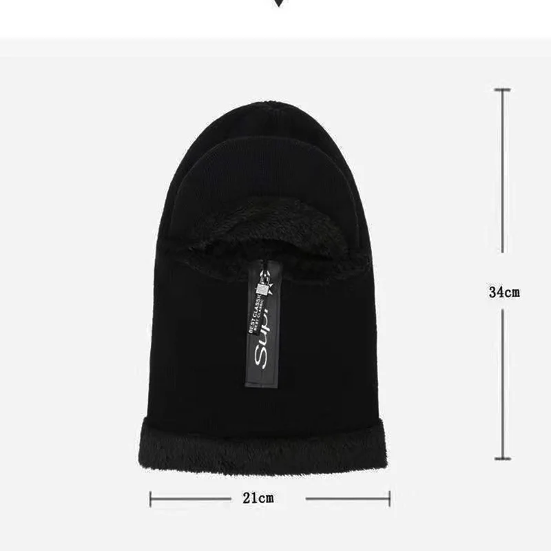 Simple Winter Knitted Hat Beanie Men Beany Skullies Beanies Winter Hats For Women Caps Gorras Bonnet Mask balaclava Hats