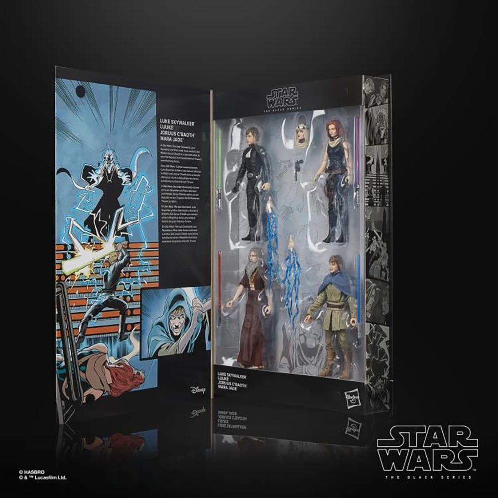 In Stock Original Hasbro Star Wars The Black Series The Last Command Exclusive Action Figure Four-Pack Comic Action Figures