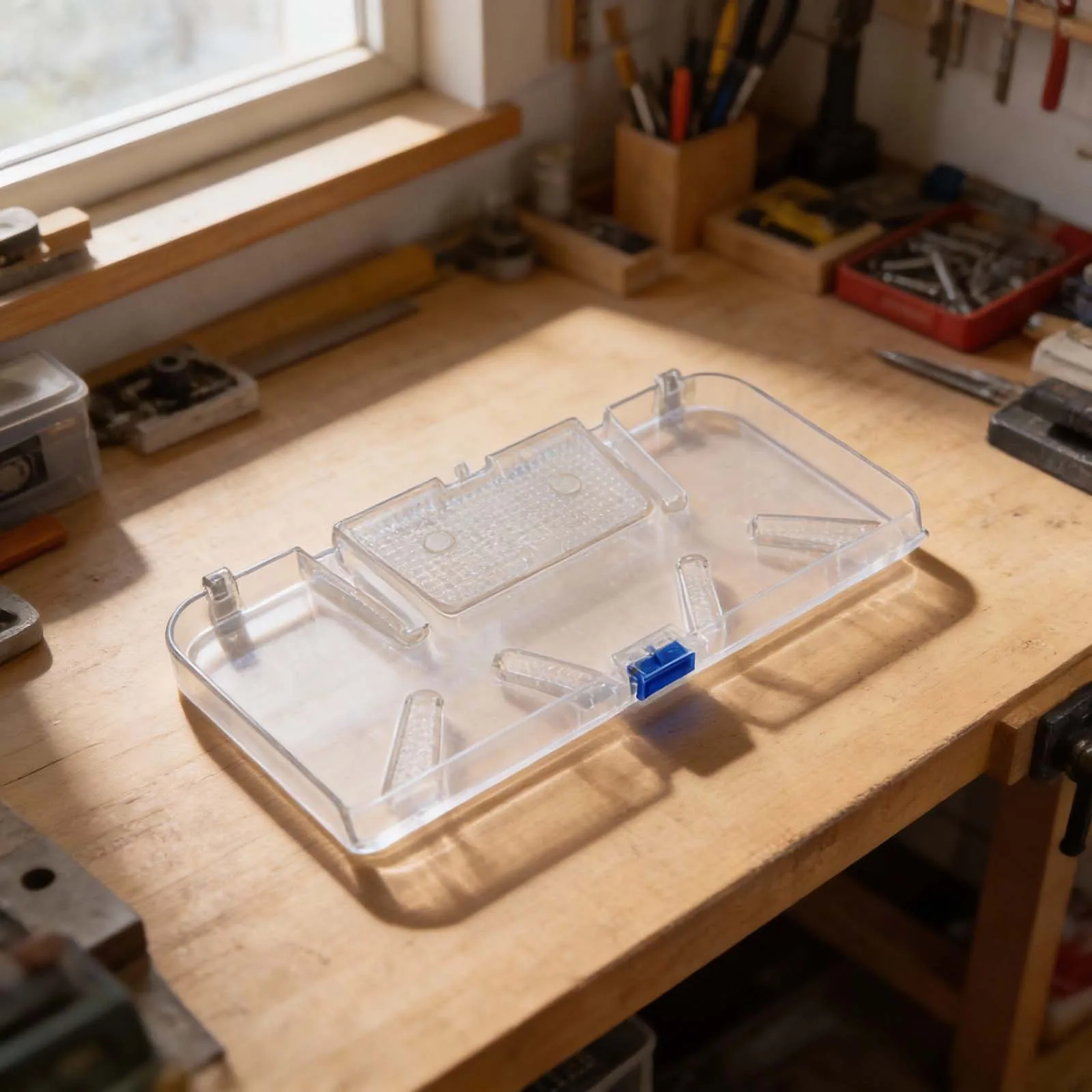 

Коробка для хранения аксессуаров для уборки дома, легкая в использовании, портативная, из легкого материала