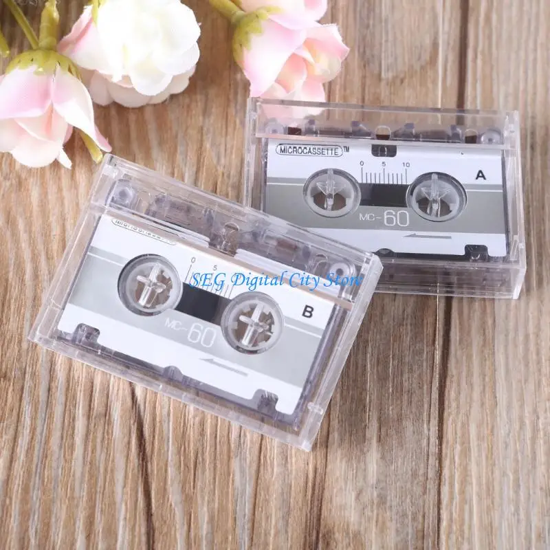 U75B 60Min Blank Auditory Cassette Tape Highly Fidelity For Recording Studio Quality