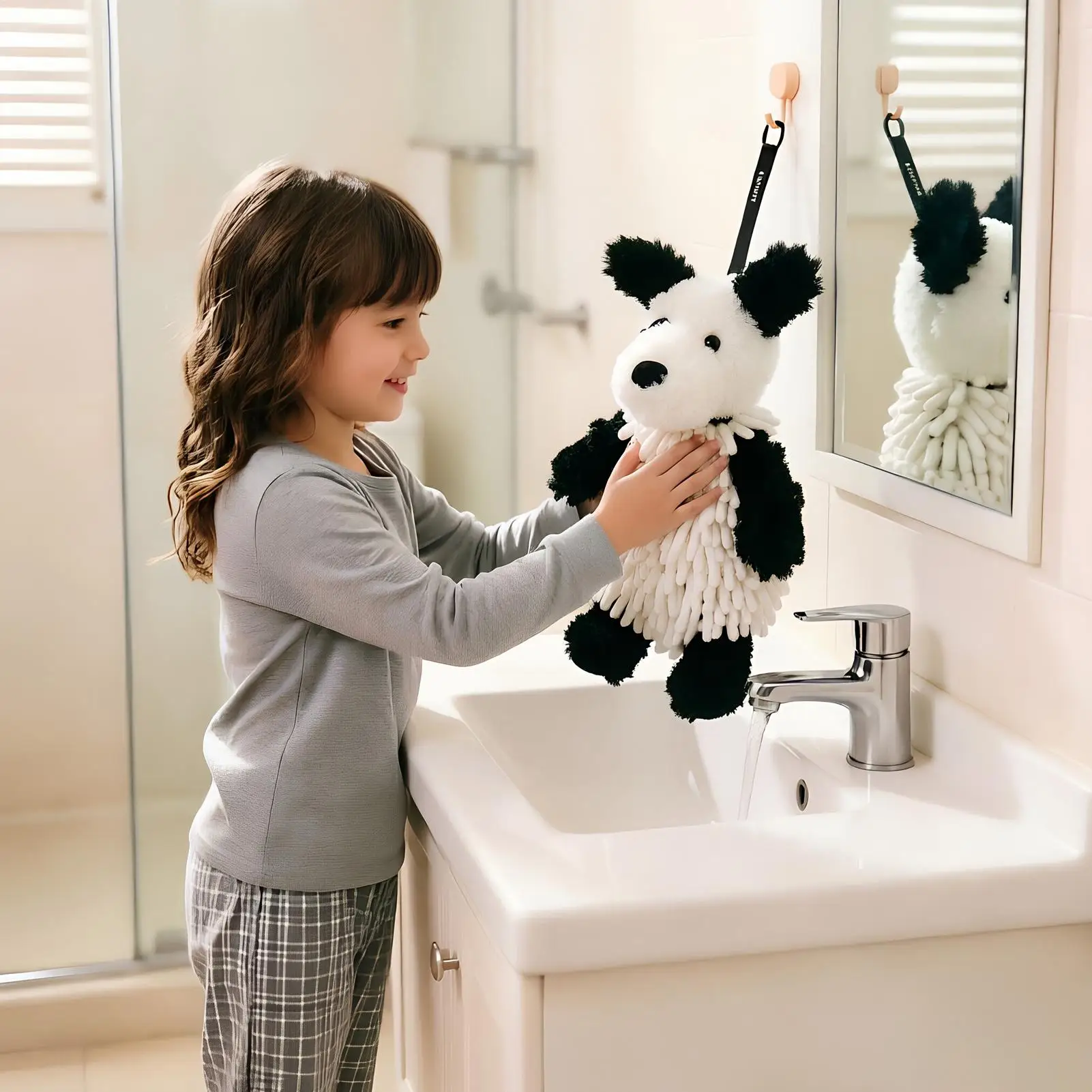 Decorative Towels For Bathroom Soft Cute Quick Dry Cloth Decorative Hand Towels Bathroom For Shower Restroom Toilet Living Room